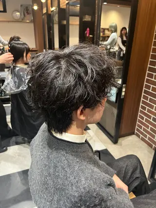 ショート パーマ メンズ 🎧メンズパーマ特化 /RUI🎧のヘアスタイル