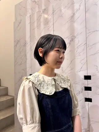 ショート miu /透明感カラーのヘアスタイル