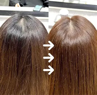 ミディアム 無料カットモデル ユナのヘアスタイル