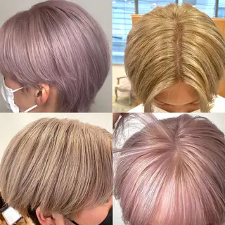 ショート カラー メンズ 🦋高岡 ゆうが🦋のヘアスタイル