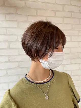 ショート 【髪質改善】 夏目結以のヘアスタイル