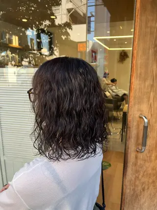 ミディアム こじま しょういちのヘアスタイル