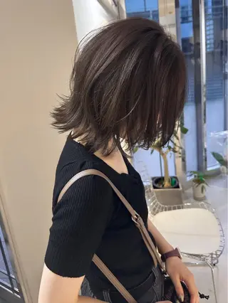 ショート 本町/新町/心斎橋 透明感カラーSANCのヘアスタイル