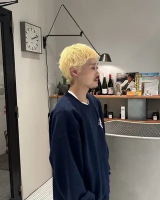 ショート カラー メンズ Men's GRIPのヘアスタイル