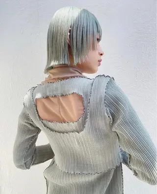 ミディアム 清家 浩貴のヘアスタイル