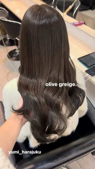 ロング カラー パーマ ヘアアレンジ メンズ ワット 原宿のヘアスタイル