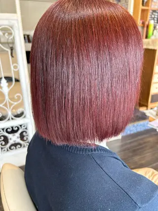 ミディアム カラー DiMPlE  ディンプル所属・🌸スタイリスト 山浦美恵のヘアスタイル