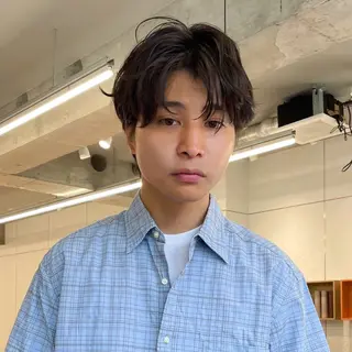 パーマ メンズ 【ブリーチ特化】 イマダナツミのヘアスタイル