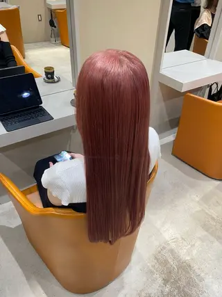 ロング カラー 石井美羽 NEROのヘアスタイル