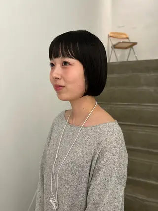 ショート e･n･u烏丸所属・やまのうち もえのヘアスタイル