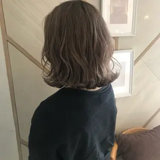 ミディアム カラー 艶カラー吉祥寺🌸 KAZUEのヘアスタイル