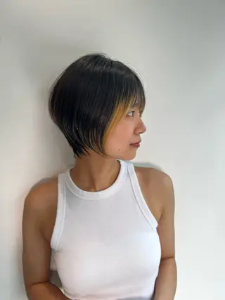 ショート BUMP所属・浅野賢哉🌟縮毛 矯正、ショート🌟のヘアスタイル