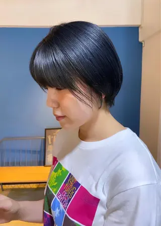 ショート カラー 広島/ボブ/レイヤー 🌿‬wakabaのヘアスタイル