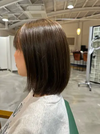 ミディアム カラー musee  radix所属・市井 悠迅のヘアスタイル
