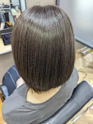ショート ✨METEO導入店✨ 髪質改善×縮毛矯正のヘアスタイル