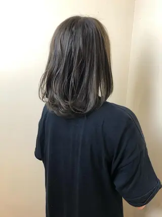 ミディアム カラー 長瀬 燎哉のヘアスタイル