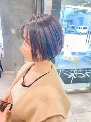 ショート 韓国風デザイン 💐MIZUKI💐のヘアスタイル