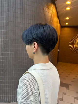 カラー メンズ 加本 翼のヘアスタイル