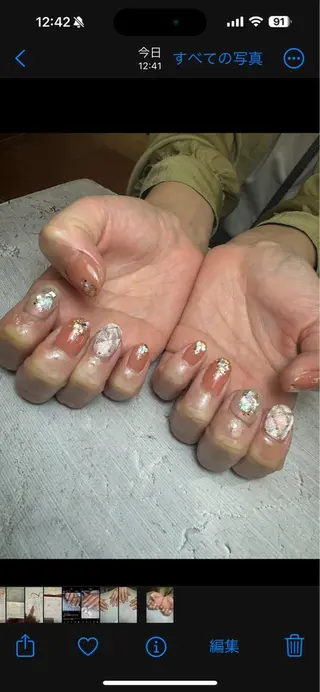 ネイル nail&eyelash mate所属・京都/東向日/桂 ayumiのネイルデザイン