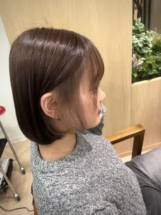 ショート KISEIセルバテラス店所属・とまべちひな/ショー ト/透明感カラーのヘアスタイル