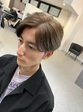 ショート カラー メンズ Asher所属・浜松街中/駐車場有 マンツーマン小畑翔平のヘアスタイル