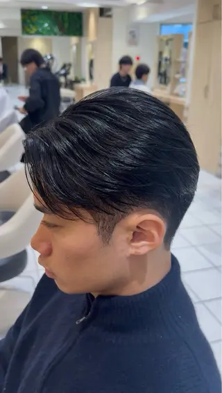 ショート パーマ メンズ 曲がる縮毛矯正ドクタ ー✂️MASAYAのヘアスタイル