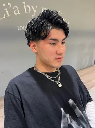メンズ tata所属・メンズカット/ 外国人風/小嶺佑介のヘアスタイル