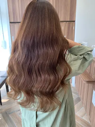 ロング 日野・八王子縮毛矯正 ワタナベリョウマのヘアスタイル