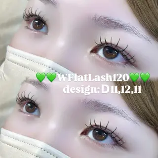 マツエク・マツパ shucre太田川 hisanaのマツエク・マツパデザイン