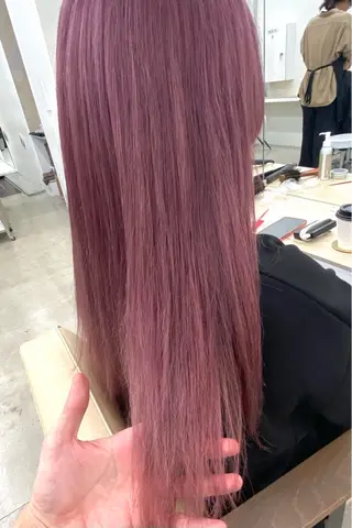 セミロング カラー BOB🌟ハイトーン /ブリーチ/TAKUのヘアスタイル