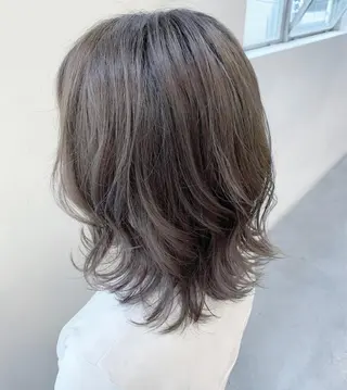 ミディアム カラー エミュスト心斎橋所属・🎨カラー&髪質改善 松葉優希のヘアスタイル