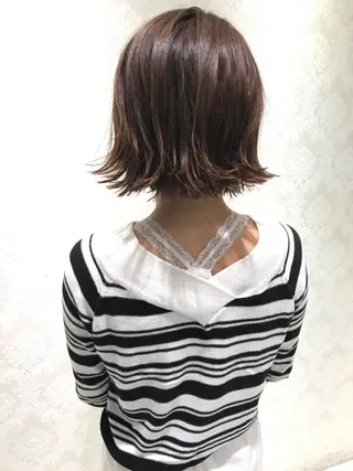 ショート カラー ⭐️顔周りカット⭐️ 藤久のヘアスタイル
