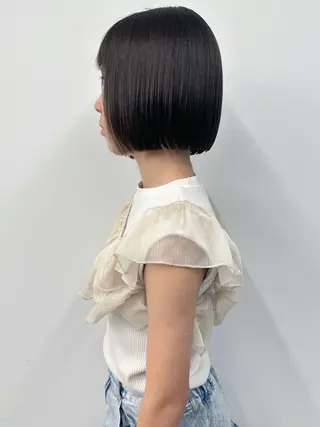 ショート お悩み解消/くせ毛 /ボブパーマ/とういのヘアスタイル