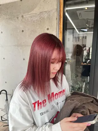 ミディアム 前 侃太のヘアスタイル