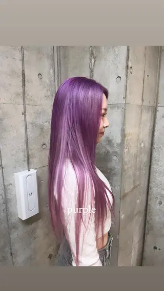 ロング カラー 🌱ぱっつとボブカ ット🌱/Ryotaのヘアスタイル