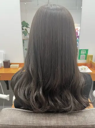 セミロング ROSSO Hair&SPA 香椎宮前店所属・SHIINA 香椎宮前店のヘアスタイル