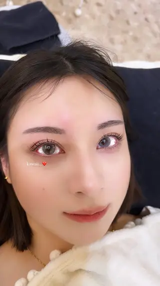 マツエク・マツパ レイヤーカット┊ 透 明感カラー┊ YUIのヘアスタイル