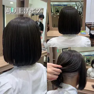 ショート ショート、ボブ/ 川鍋薫のヘアスタイル