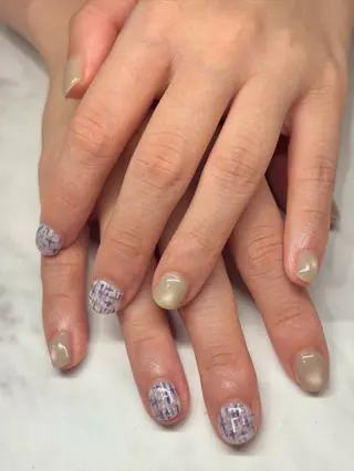 ネイル ちゅるんネイル🎀 Yuriのネイルデザイン