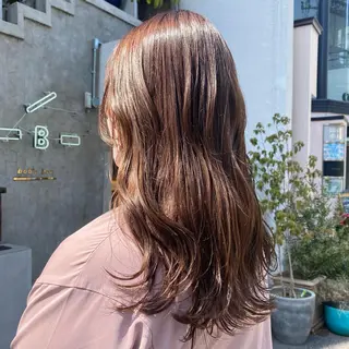 ロング JAM所属・透明感ケアカラー 🌟misaki🌟のヘアスタイル