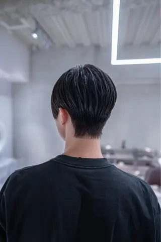 ショート パーマ メンズ 波巻きスパイラルパー マ/シャドウパーマ駿のヘアスタイル