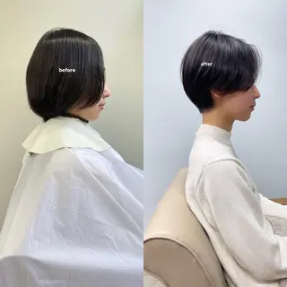 ショート 飽きさせないヘア デザイン keitaのヘアスタイル