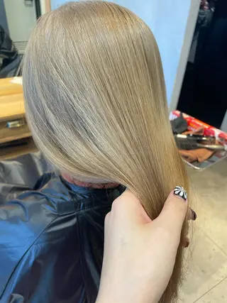 ロング 梅田韓国ヘア kiara🩷彡のヘアスタイル