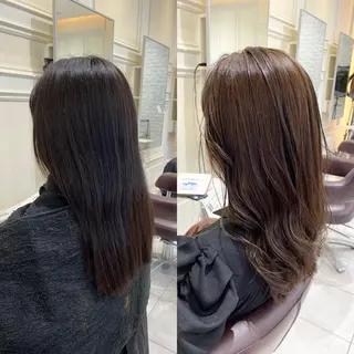 セミロング 【暗め透明感カラー】 【インナー】小島良太のヘアスタイル