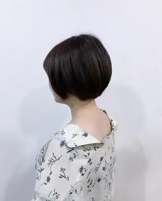 ショート 間水 和樹のヘアスタイル