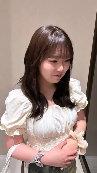カラー 清水 甫乃佳のヘアスタイル