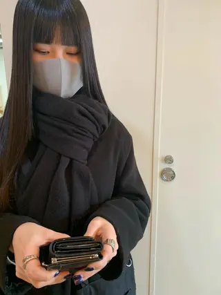 セミロング AR.MARA hair  studio所属・ウェーブパーマ サトウヒカルのヘアスタイル