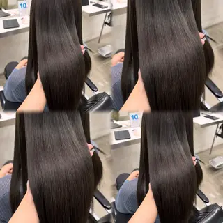 ロング カラー 韓国ヘア🇰🇷 HINAのヘアスタイル