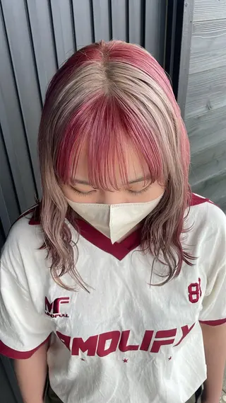 ロング ストローク伊勢崎所属・小関 心海のヘアスタイル