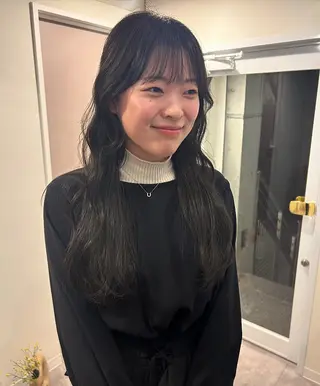 ロング カラー ヘアアレンジ 倉田 光希のヘアスタイル